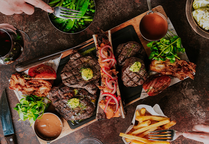 Miller & Carter's platter