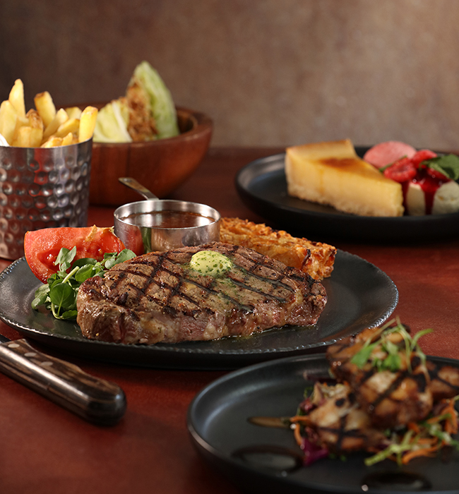 A juicy Miller & Carter steak