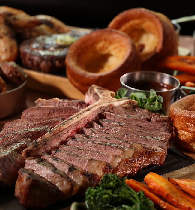 A juicy Miller & Carter steak
