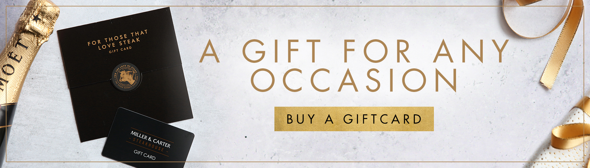 Gifting at Miller & Carter